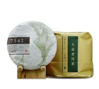 Tarta de té Menghai TAETEA 7542 Sheng Puerh Dayi 1401 Batch Cha Pu er 357g