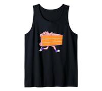 Tarta irónica Correr Maratón Corredor aficionado Camiseta sin Mangas