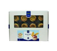 Tartaletas y Vol Au para Sorprender a Tus Invitados, Aperitivos Dulces y Salados. Ideal Para Fiestas, Cumpleaños, Aniversarios Eventos (Chef vol au vent red, 75mm, 900g, contiene 24 u.)