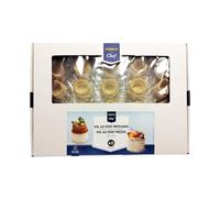 Tartaletas y Vol Au para Sorprender a Tus Invitados, Aperitivos Dulces y Salados. Ideal Para Fiestas, Cumpleaños, Aniversarios Eventos (Chef vol au vent red 55mm 560g contiene 40 u.)