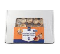 Tartaletas y Vol Au para Sorprender a Tus Invitados, Aperitivos Dulces y Salados. Ideal Para Fiestas, Cumpleaños, Aniversarios Eventos (Chef tartaleta mini salada 105u. (total 1190 g))