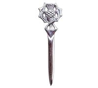 Tartan City Escocés Claymore Kilt Pin Espada Cromo Boda Noche accesorio para hombre