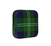 Tartán escocés del Clan Sutherland,Bolsas para Guardar compresas sanitarias, Bolsas para la menstruación para Mujeres y Adolescentes.