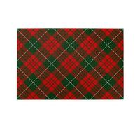 Tartán escocés navideño, Rompecabezas de 1000 Piezas, Rompecabezas de Madera para Toda la Familia, decoración de Pared para Adultos y Adolescentes.