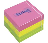 Tartan Notes Haftnotizen, 76 x 76 mm, Neon, 100 Blatt/Block