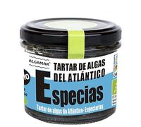 Tartar de Algas del Atlántico Bio Algamar 100g | Varias Variedades (Especias, Mostaza, Pepinillos y Alcaparras) | Veganos y Ecológicos (100 g, Especias)