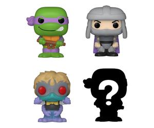 Tartarughe Ninja Bitty Pop Vinile Figura 4-pack Donatello 2,5 Cm Funko