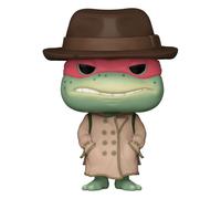Tartarughe Ninja Pop Movies Vinile Figura Raphael W/coat & Cappello 9 Cm Funko