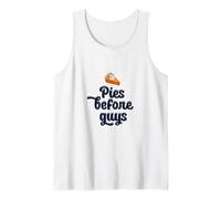 Tartas Antes del Día de Acción de Gracias para Chicos, Comidas Divertidas sobre Dudes Meme Camiseta sin Mangas