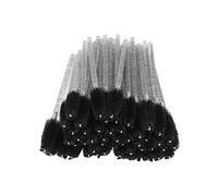 Taruor Cepillo para Cejas, Cepillo para Pestañas, Pestañas Desechable, 50 Piezas, Adecuado Todas las Formas de Cejas, Separación de Antes y Después del (Negro)