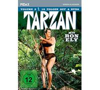 Tarzan, Vol. 2 / Weitere 16 Folgen der Kultserie mit Ron Ely (Pidax Serien-Klassiker) [Alemania] [DVD]