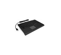 Raidsonic Icy Box Teclado KeySonic ACK-540U+ con panel táctil US Negro