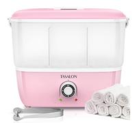 TASALON Vaporizador de toallas calientes para faciales, calentador de toallas calientes se calienta rápidamente en 5 minutos, máquina de toallas portátil para 16 mini toallas, calentador de toallas