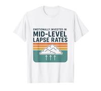 Tasas de lapso de Nivel Medio | Humor de pronóstico de tormenta Camiseta
