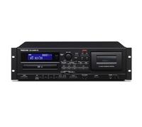 TascamReproductor CD, pletina de Cassette y Grabador USB,CD-A580 v2