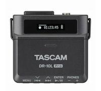 TASCAM DR-10L Pro - Grabadora flotante microlineal de 32 bits con micrófono Lavalier y adaptador Bluetooth opcional para control remoto y sincronización