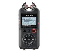 TASCAM DR-40XP - Grabadora portátil de campo de mano flotante de 4 canales de 32 bits e interfaz de audio USB-C, con 2 entradas XLR/TRS y micrófonos ajustables para música, audio para video y