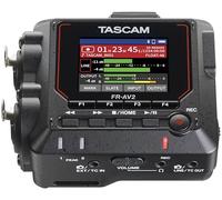 TASCAM FR-AV2 - Grabador de campo compacto de 32 bits Float y generador de código de tiempo con mezclador