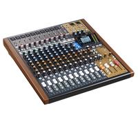 Tascam model 16 mezclador dj 16 canales 20 - 30000 hz negro, oro, made