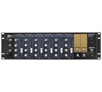 TASCAM MZ-372 Rackmount Mixer 6 Mic 12 entradas estéreo Talkover XLR RCA 3U Rack