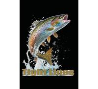 Taschenbuch Tight Lines: Notizbuch für Anglerfreunde für das perfekte Angelzubehör