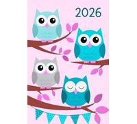 Taschenkalender 2026: A6 Terminplaner & Buchkalender , Kompakter Jahresplaner mit 1 Woche auf 2 Seiten | Das kleine Kalenderbuch für große Pläne und einen klaren Kopf