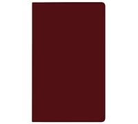 Taschenkalender Modus geheftet PVC burgund 2026: Terminplaner mit 2-Wochenkalendarium. Wiederverwendbarer Buchkalender 1 Woche 1 Seite. 8,7 x 15,3 cm
