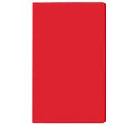 Taschenkalender Modus XL geheftet PVC rot 2026: Terminplaner mit Wochenkalendarium. Buchkalender - wiederverwendbar. 1 Woche 2 Seiten. 8,7 x 15,3 cm