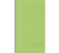 Taschenkalender Wochentimer Small Malve 2027: Terminplaner mit Wochenkalendarium. Ringbuch mit Hardcover. 1 Woche 2 Seiten. 8,7 x 15,3 cm