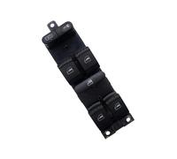 TASEKI Interruptor Elevalunas 1J4959857A Interruptor De Elevalunas Eléctrico Principal para Golf MK4 para Bora 1J4 959 857A 1J4 959 857 A Luz Verde(Normal)