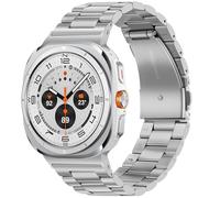 Tasikar Correas Acero Inoxidable Compatible con Samsung Galaxy Watch Ultra 47mm, No Gap Men Women Genuine Correa para Galaxy Watch Ultra 47mm, Plata