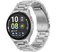 Tasikar Correas No Gap Compatible con Samsung Galaxy Watch 7/6/5/4/FE 44mm 40mm/6 Classic Band 47mm 43mm/5 Pro 45mm/4 Classic 46mm 42mm, 20mm Correa de metal para hombre mujer, Plata