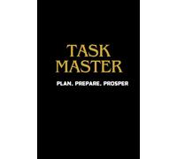 Task Master: Master Your To-Do list and boost Productivity: The Ultimate TO DO list planner for Productivity and Success