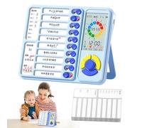 Task Timer, Chore Chart Board, 7,68 x 6,3 pulgadas Visual Countdown Clock, Loud Alarm, Productivity Timer for Toddler, Preschool, Kids, Home, School, Schedules and Rutine Training