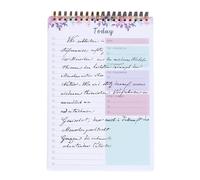 Task Writing Pad - Organized Memo Planner, Compact Notebook with Durable Binding, Checklist Pages, Multi-Purpose Organizer with Easy Carry Format, Daily Task Tracker for Students, Office, Home Use