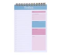 Task Writing Pad - Organized Memo Planner, Compact Notebook with Durable Binding, Checklist Pages, Multi-Purpose Organizer with Easy Carry Format, Daily Task Tracker for Students, Office, Home Use