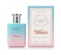 Taskeen Wowie Paris Corner, Eau de Parfum, 100ml, Notas de Mandarina Ron Canela Vainilla Tonka Caramelo, Dulce Especiado Aromático