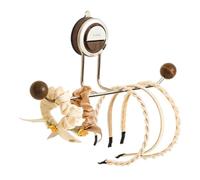 Taskers de diademas - Bandas principales chicas | Bandas de cabeza para niños para niñas | Tomado de la corbata de cabello Organizador | Suptación Skrunchie Suporta | Soporte de exhibición d