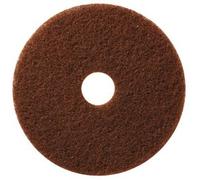 TASKI Americo Pad 13" (33 cm) Braun, Aggresives Grundreinigungspad | Packung (1 Stück)