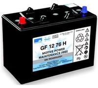 Sonnenschein GF12076H - Batería de tracción de Gel, Color Negro