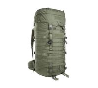 Tasmanian Tiger TT Base Pack 75 Mochila modular ampliable de 75 L a 90 L de volumen, mochila ergonómica de trekking con sistema MOLLE; verde oliva