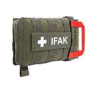 Tasmanian Tiger TT IFAK Pouch VL L Molle - Juego de primeros auxilios con en la parte trasera vacía para senderismo, viajes al aire libre, servicio de policía