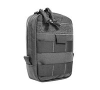 Tasmanian Tiger TT TAC Pouch 1 EDC - Mochila con Sistema Molle y Parche (15 x 10 x 4 cm), Color Gris Titanio