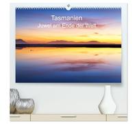 Tasmanien - Juwel am anderen Ende der Welt (hochwertiger Premium Wandkalender 2026 DIN A2 quer), Kunstdruck in Hochglanz: Tasmanien: wilde Küste und ursprüngliche Regenwälder