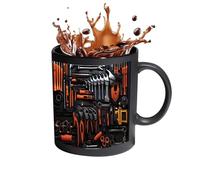 Tassee À Café En Céramique - 9,5 x 8 cm, Passe Au Lave-vaisselle Et Au Microondas | Tassee Café En Céramique, Boîte À Outils, Tasse Pour Boissons Chaudes Et Froides, Thé, Lait, Eau, Jus, Maison, Camp