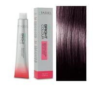 Tassel - Tinte Permanente Capilar Nº4.20 Castaño Medio Violeta - Mujer - 100 ml - Color Intenso y Sofisticado con Nutrición de Argán y Keratina