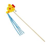 Tassel Cat Wand, Interactive Cat Toy, Cat String Toy, Colorful Cat Wand, Colorful Interactive Cat Wand Toy with Bells for Indoor Play Tassel Cat String Toy for Small, Medium, and Large Breed Cats