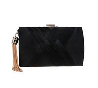Tassel Fashion Ladies Day Clutch Bags Pequeños bolsos para el hombro Femenino Bolso de la noche de boda para mujeres Purso (D)