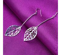 Tassel Leaf Statement Drop Earrings For Women Wedding Jewelry