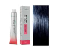 Tassel - Tinte Permanente Capilar Nº1.1 Negro Azulado - Mujer - 100 ml - Color Intenso y Brillante con Nutrición de Argán y Keratina